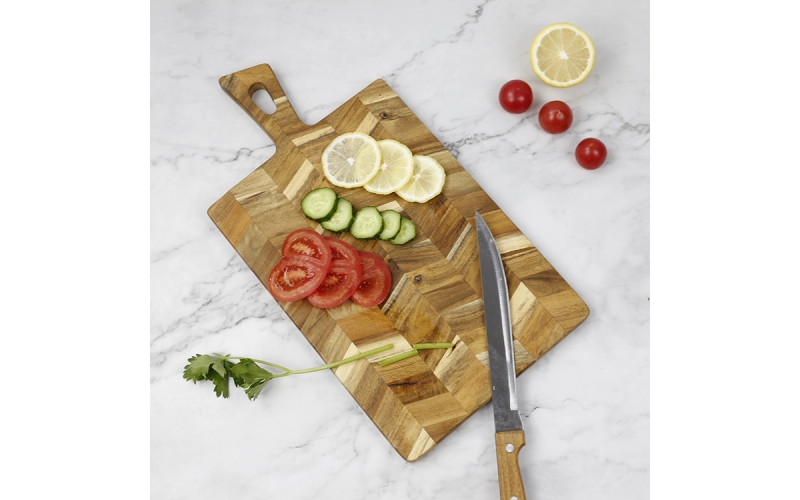 3 Sizes Rectangle Serving Board Acacia Wood Chopping Board