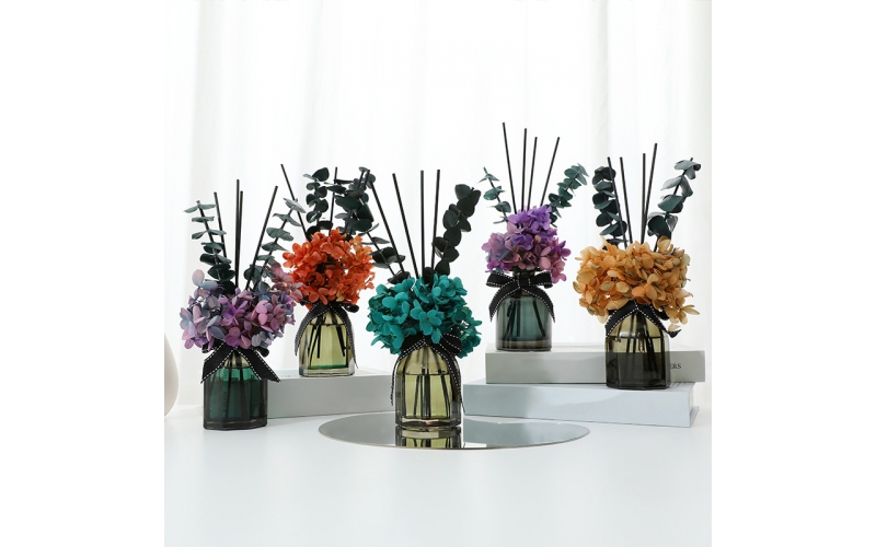 Eternal fower reed diffuser set