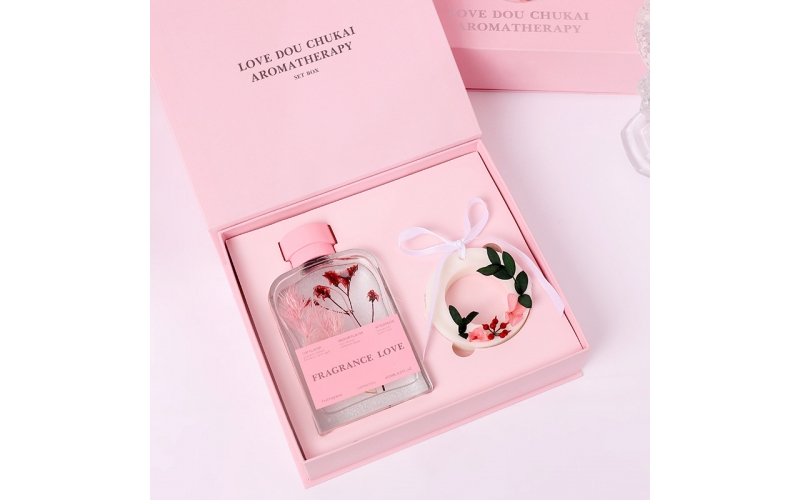Dried flower wax Tablet & reed diffuser gift set