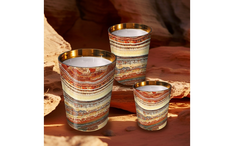 ST FUTURE, Oversize Candles. StellarSands Amber Essence Grande Candle - Luxe Aroma Collection, manufacturer
