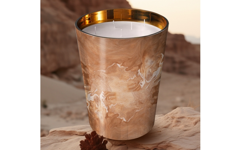 ST FUTURE, Oversize Candles ,Amber Noir Luxury Scented Candle - Stellar Sands Large Jar Edition,  accessories manufacturer