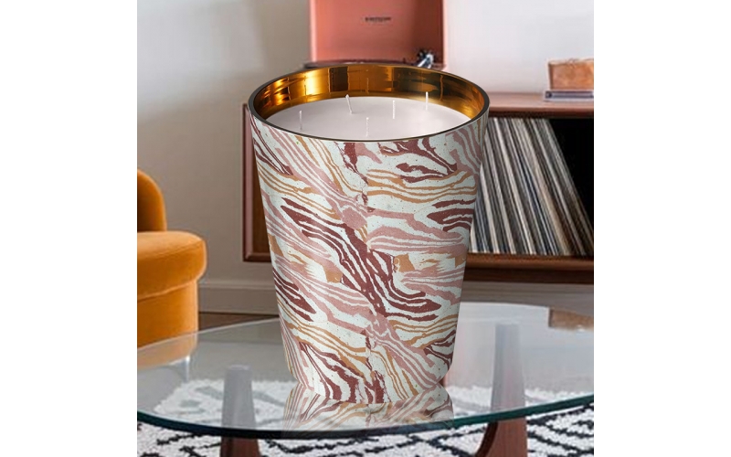 ST FUTURE, Oversize Candles, Cosmic Sands Amber Infusion - Luxury Long-Burn Candle in Oversized Jar, OEM / ODM