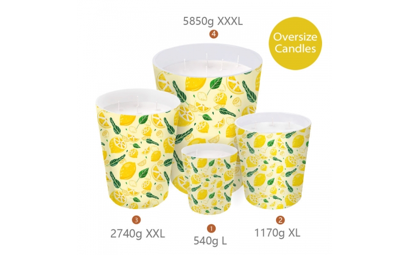 St Future Citrus Bliss Serenity Jumbo Candles, distributor