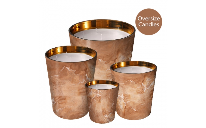 ST FUTURE, Oversize Candles ,Saharan Gold Premium Scent Vessel - Dune Drift Extra-Large Candle, supplier production