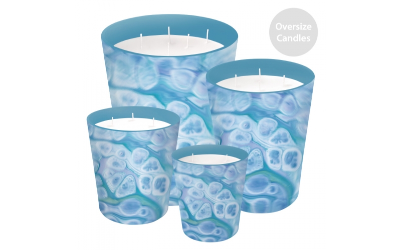 ST FUTURE Optical Art Patterned Candle Holders Luxurious scented candles ccsupplier manufacturer