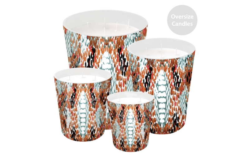 ST FUTURE Neon Gradient Abstract Candle Vessels - Bulk Modern Decor Solutions Luxurious scented candles ccsupplier manufacturer